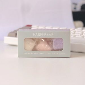 Harper + Ari exfoliating sugar cubes